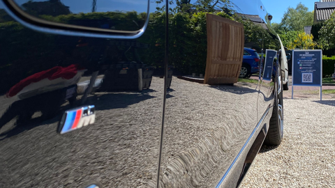 Complete interieur en exterieur reiniging op locatie door Dewaswagen