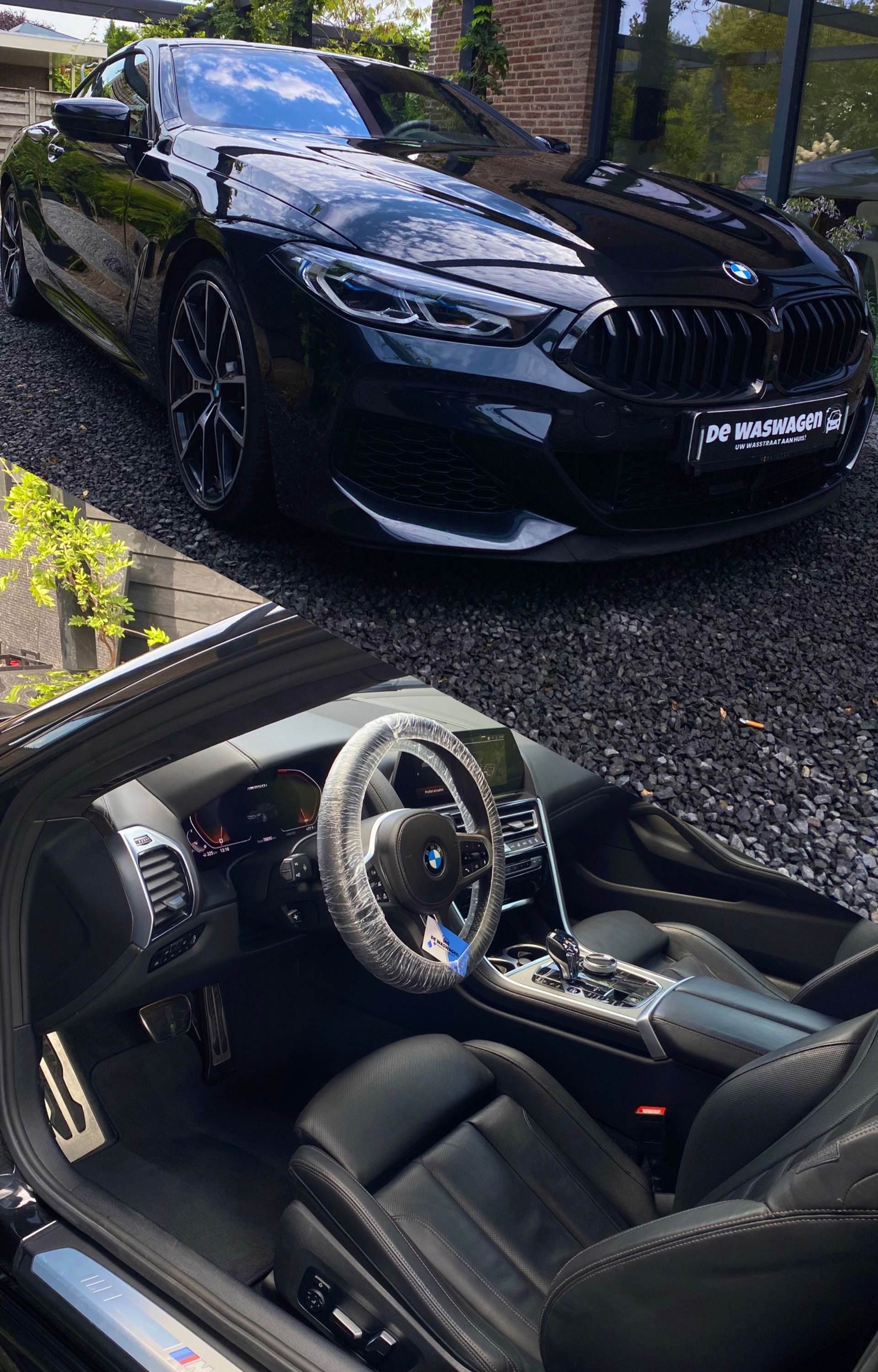 Luxe interieur reset op de oprit van de klant door Dewaswagen