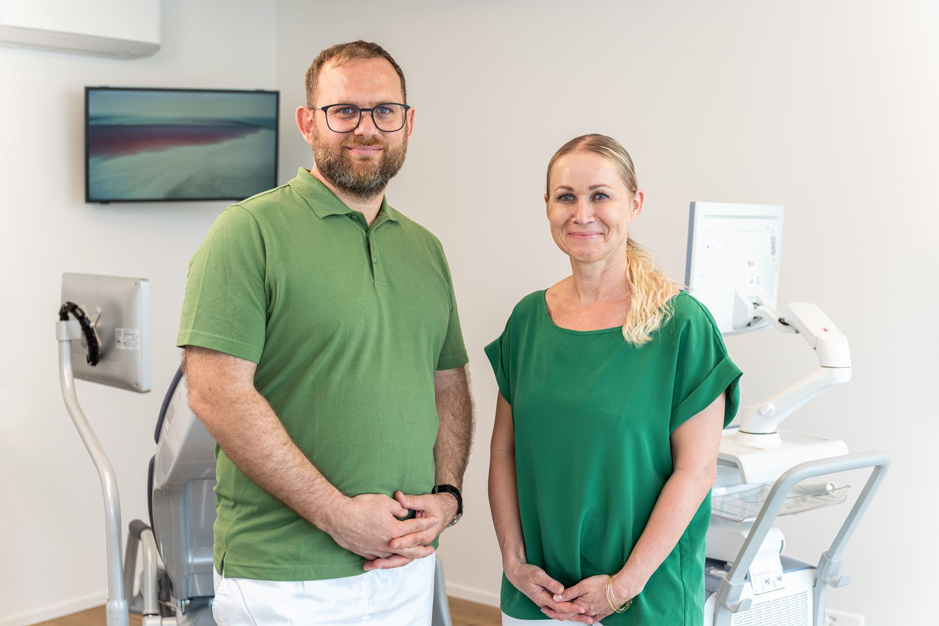 Medical team at the Seeblick medical practice