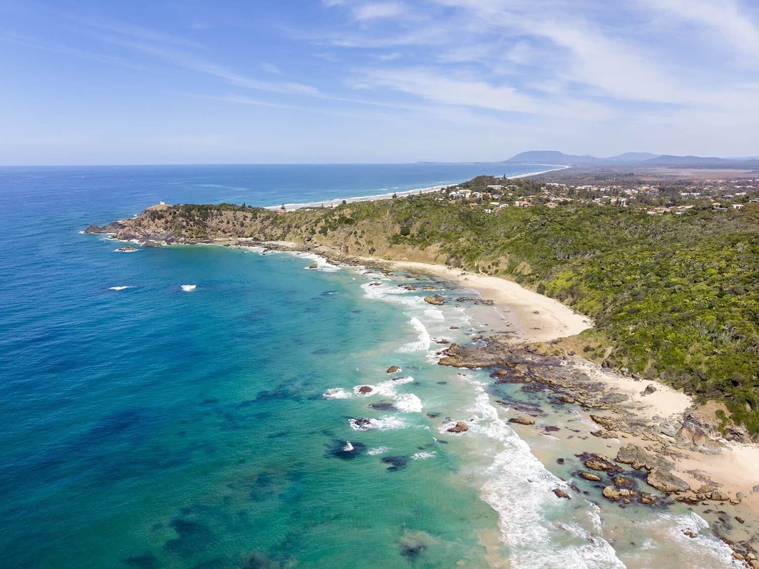 Port Macquarie, NSW, Australia coastline landscape