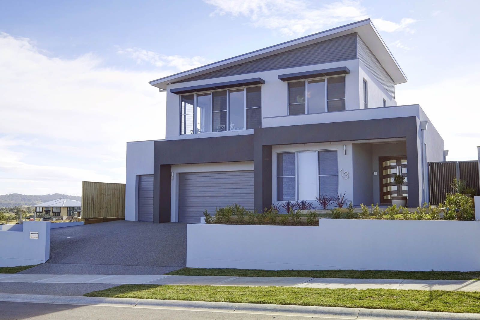 House front facade design Hunter Valley