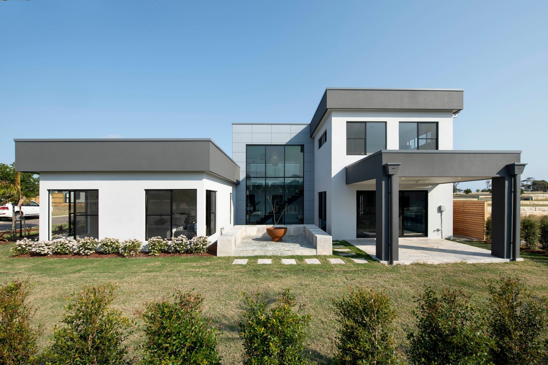 House front facade design Hunter Valley