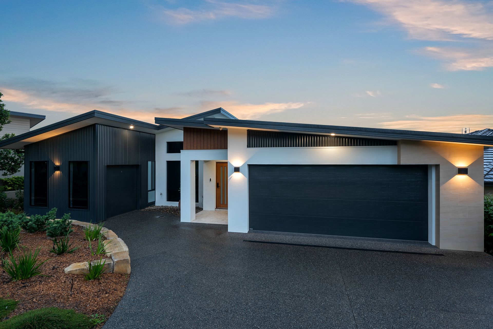 House front facade design Hunter Valley