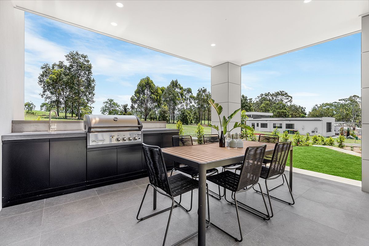 Backyard of Contemporary Luxury Living