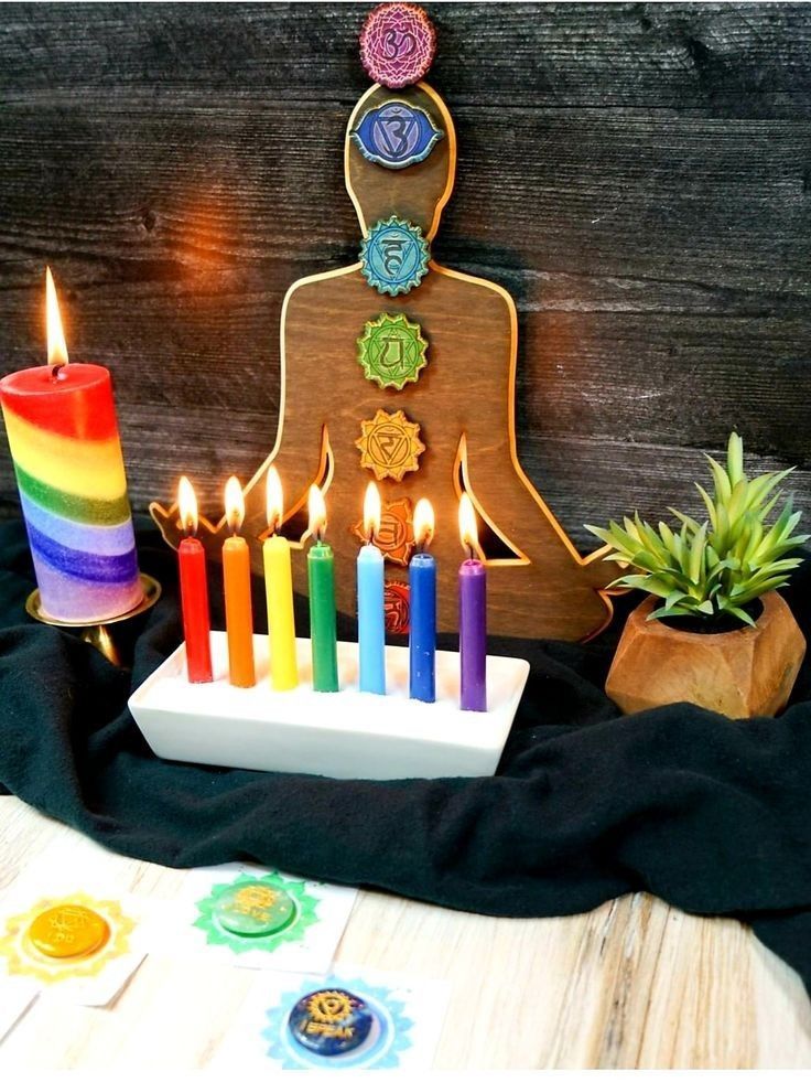 Vela 7 Chakras