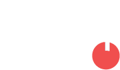 Red circle with white horizontal slot.