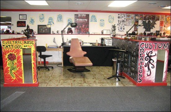 Tattoo Artist Wearing Gloves — South Bend, IN — Electric Rose Inc