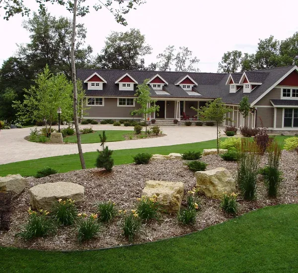Complete yard and landscape cleanup in Loretto MN improving curb appeal and removing unwanted outdoor debris