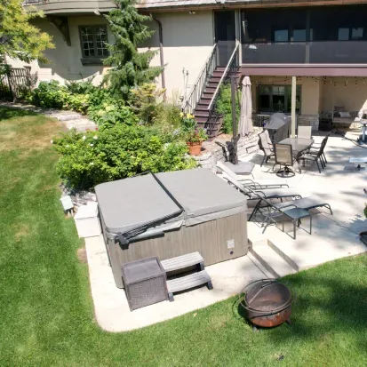 Gravel pad construction services in Loretto MN preparing durable bases for sheds hot tubs and backyard features