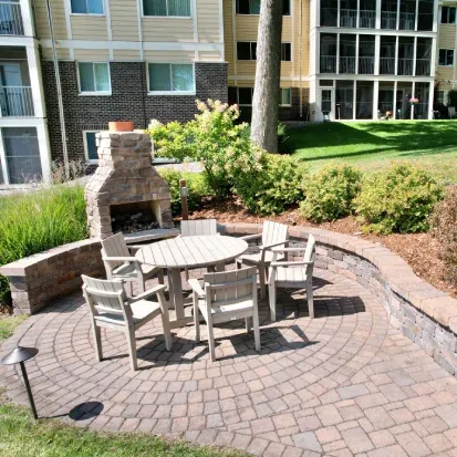 landscape design in Orono enhancing curb appeal with planting design hardscapes and outdoor layouts