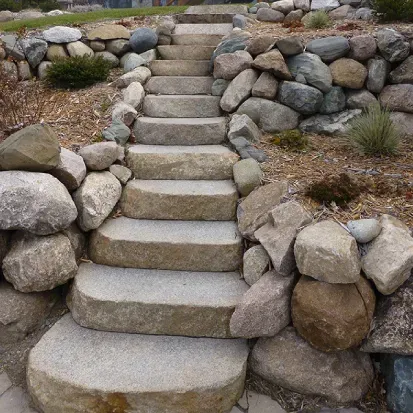 Landscape erosion control installation in Loretto MN improving drainage and maintaining long term soil stability