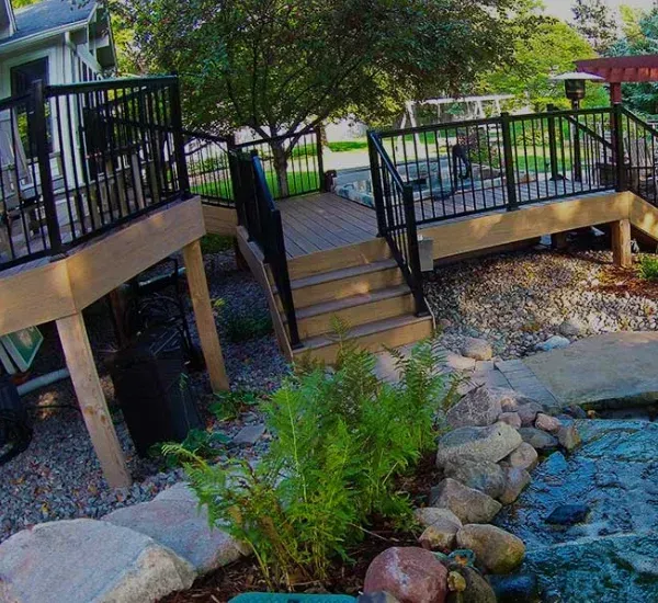 Deck installation services in Loretto MN building durable and attractive outdoor living spaces for residential properties