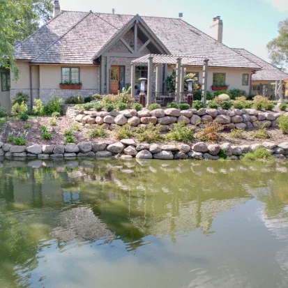 Premium outdoor landscape upgrade services in Orono improving residential properties with high end design and installation work