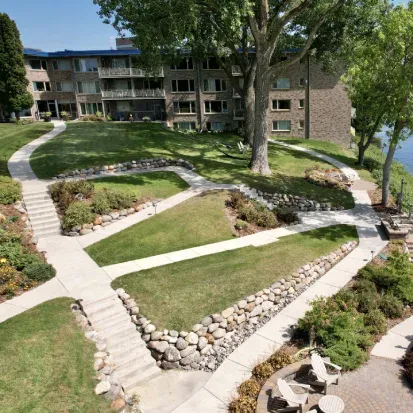 Virtual outdoor landscape design in Loretto MN creating detailed visual concepts for yards and gardens