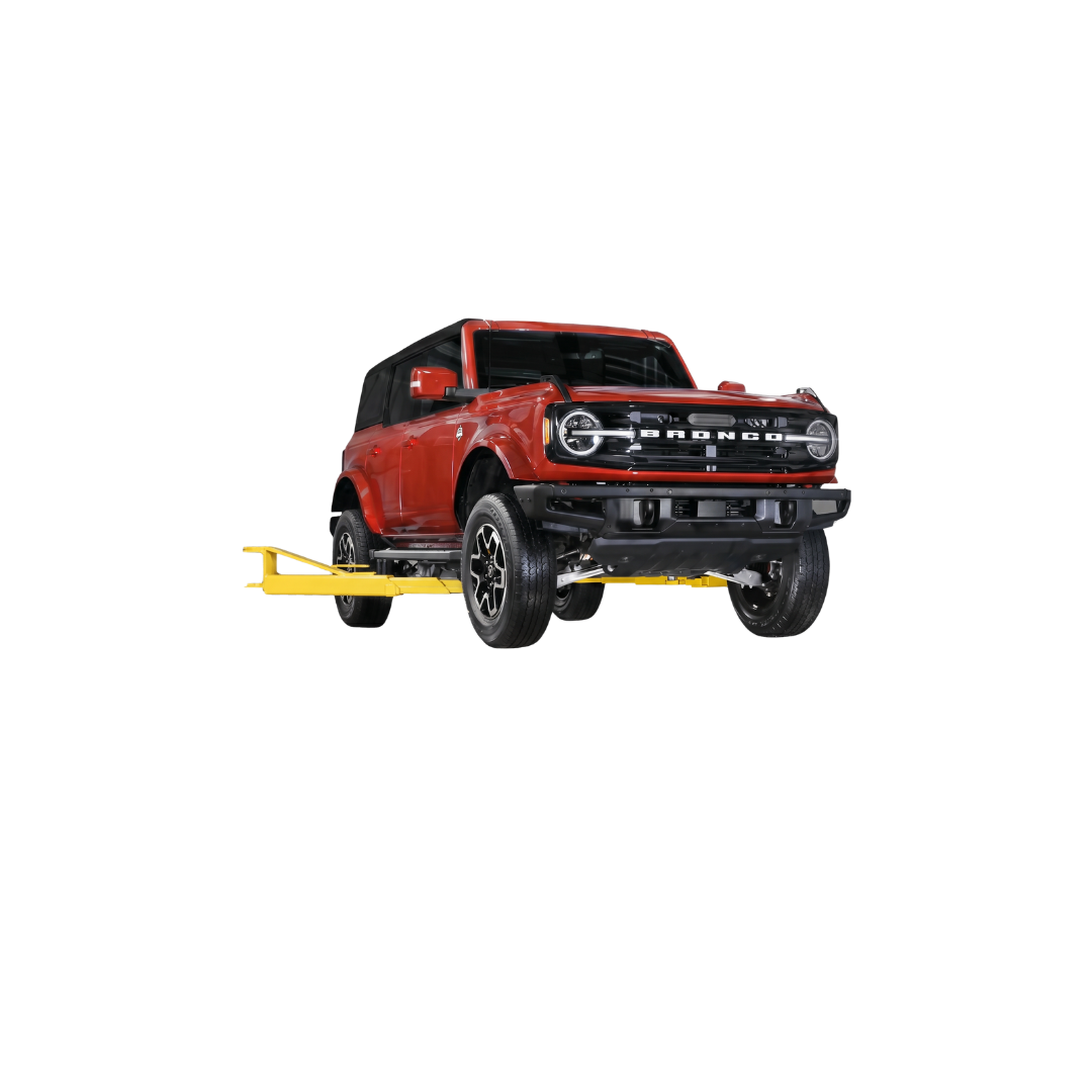 Bronco on lift