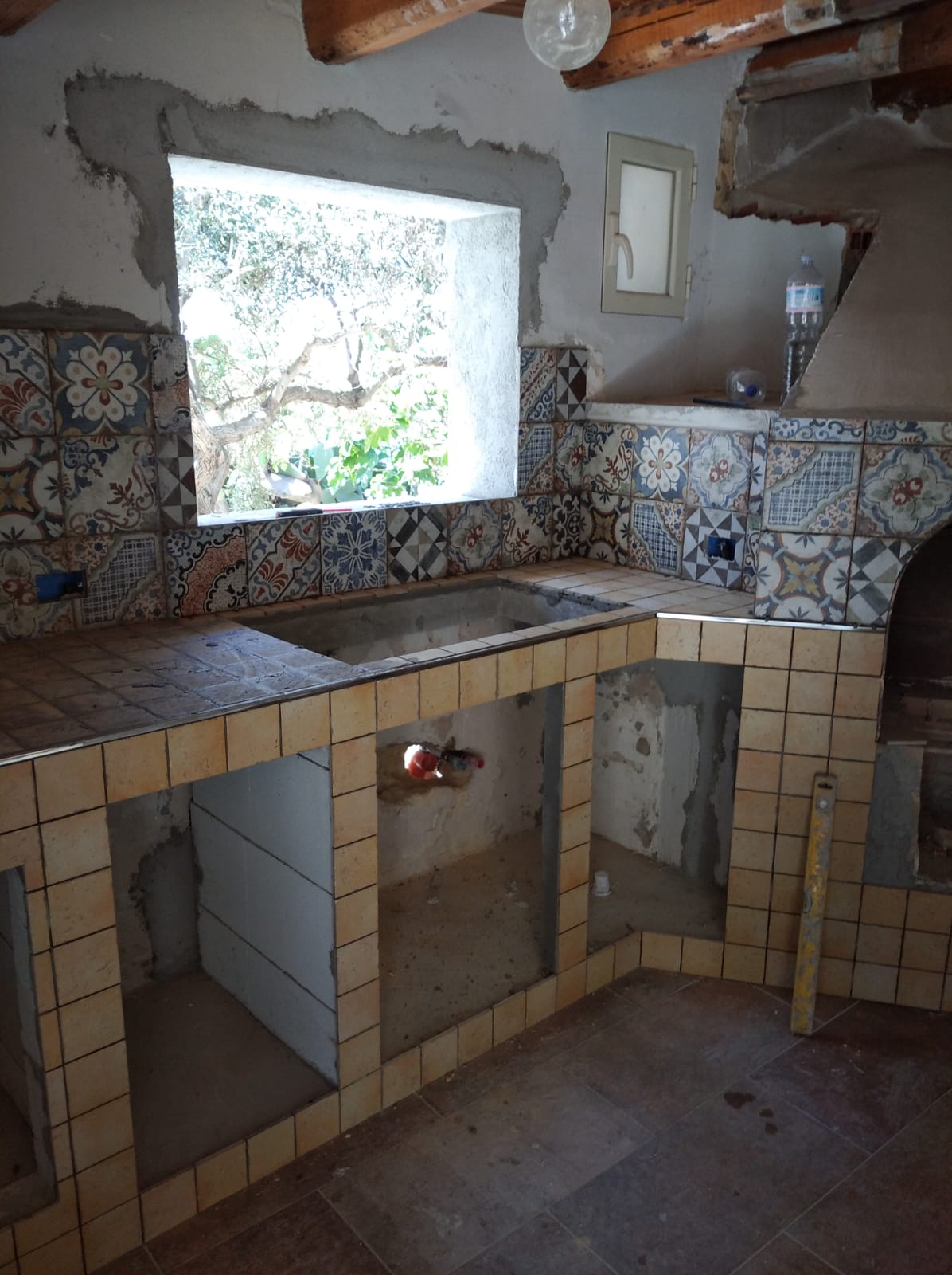cucina in muratura
