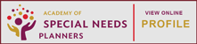 Academy of Special Needs Planners Profile button