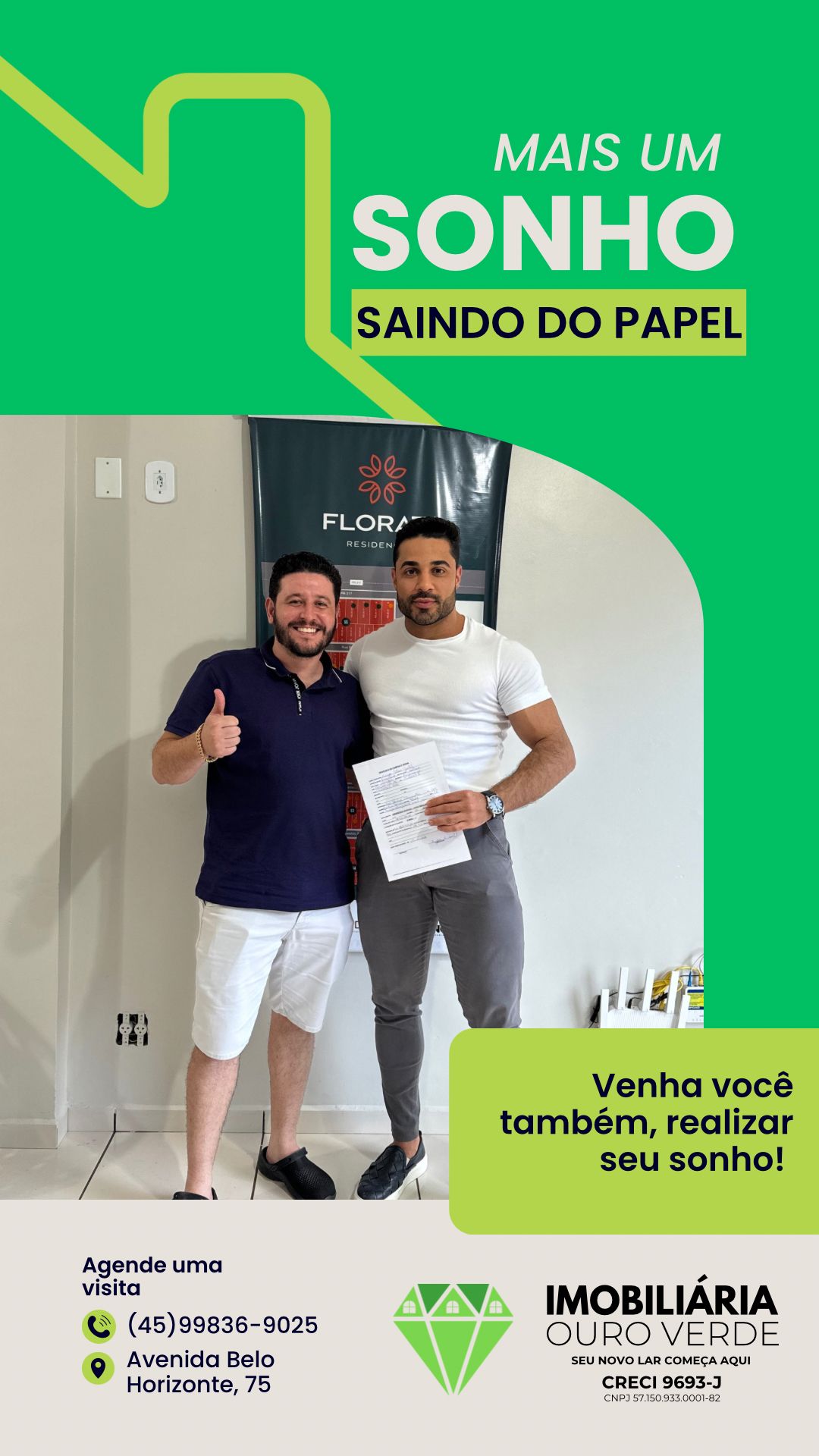 Clientes Imobiliária Ouro Verde