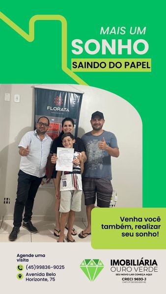 Clientes Imobiliária Ouro Verde