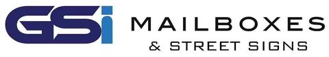 ESI Mailboxes & Street Signs logo in blue and black on a white background