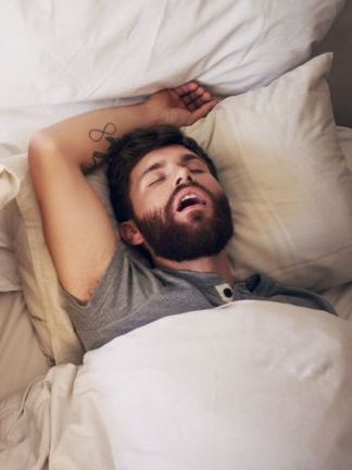Man sleeping