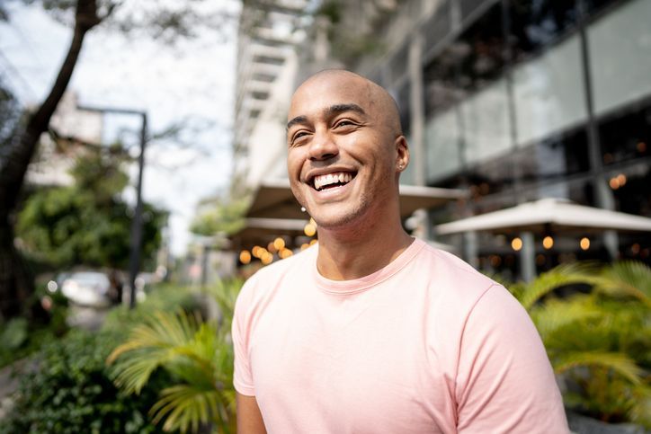 Man Smiling