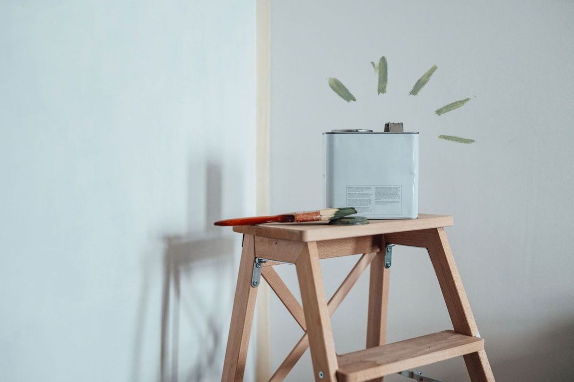 Paint Brush and Paint Container — Los Osos, CA — Pacific Coast Painting and Design Inc