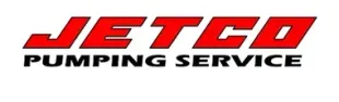 JETCO Pumping Service logo in red and black text on a white background