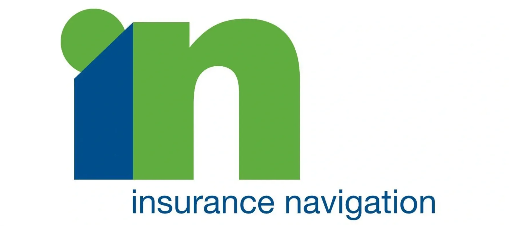 Insurance Navigation logo with green and blue stylized “in” and the words “insurance navigation”