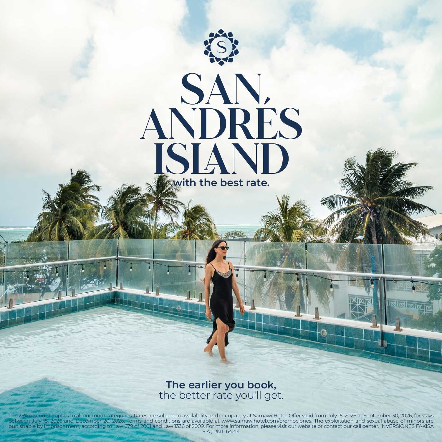 Reserva en San Andrés con el 20% de descuento en Samawi
