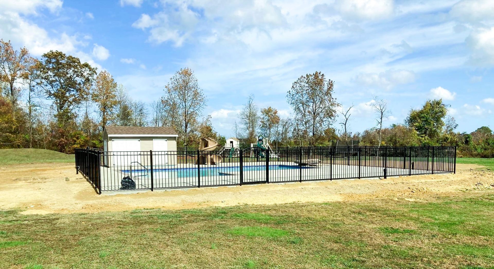 aluminum fence in St. Mary's County