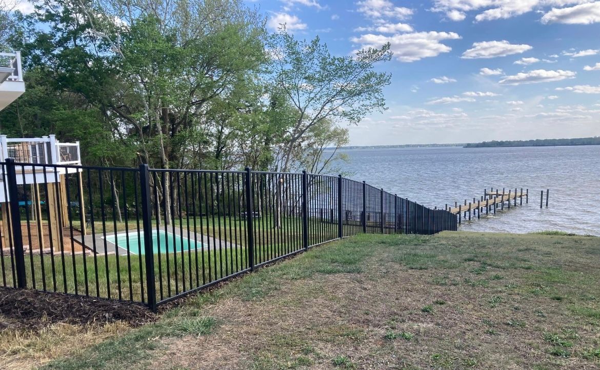 Southern MD Aluminum Fence