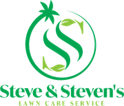 Steve & Steven's Lawn Care Service A logo for steve and steven 's lawn care service