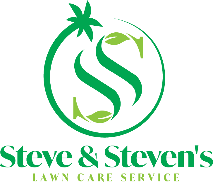Steve & Steven's Lawn Care Service A logo for steve and steven 's lawn care service