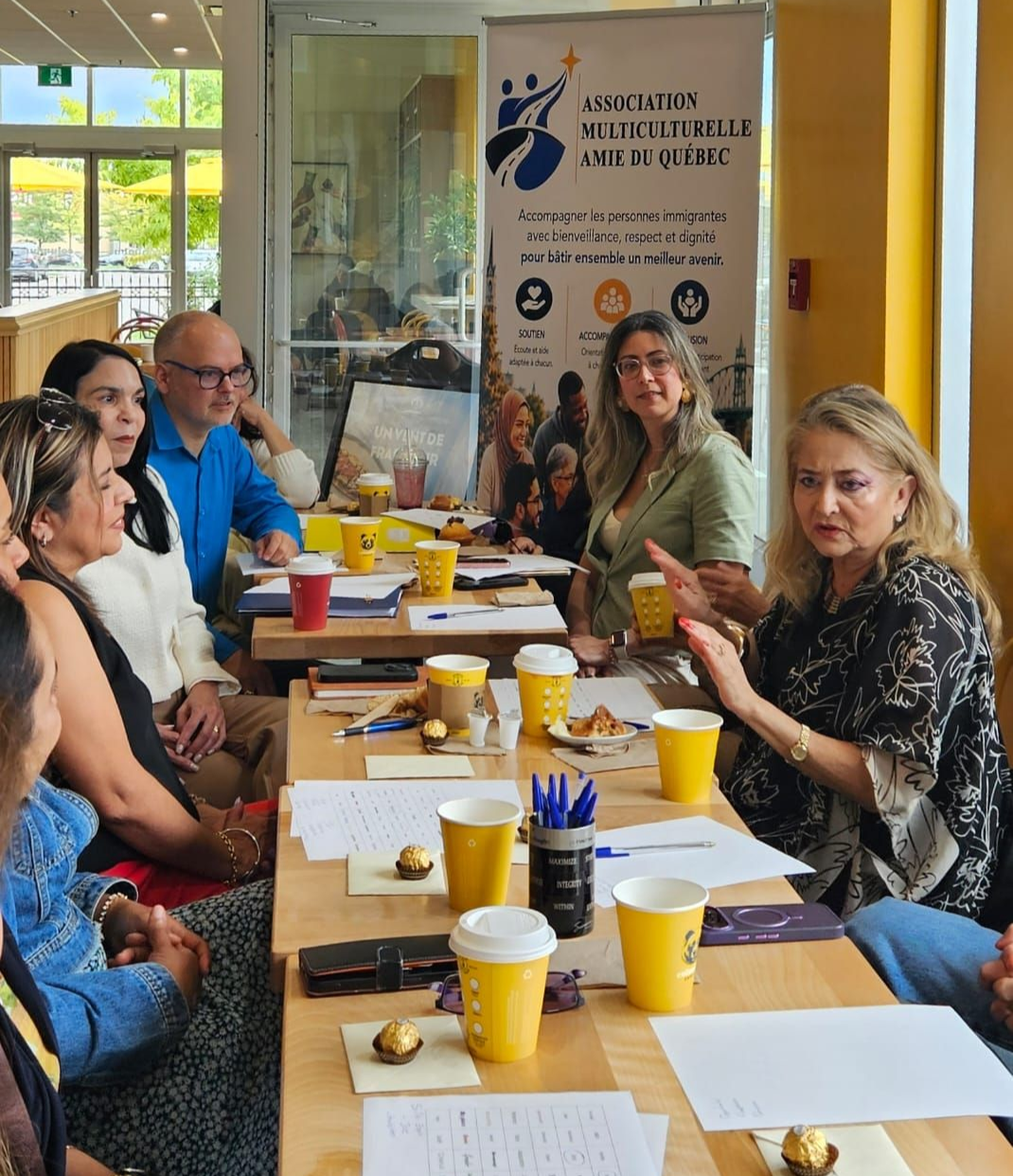 Repas partagé communautaire