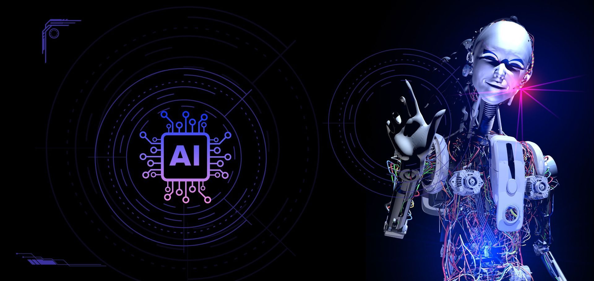 a robot is holding a cell phone in front of a computer screen .