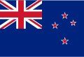 The flag of new zealand has three white stars on it.