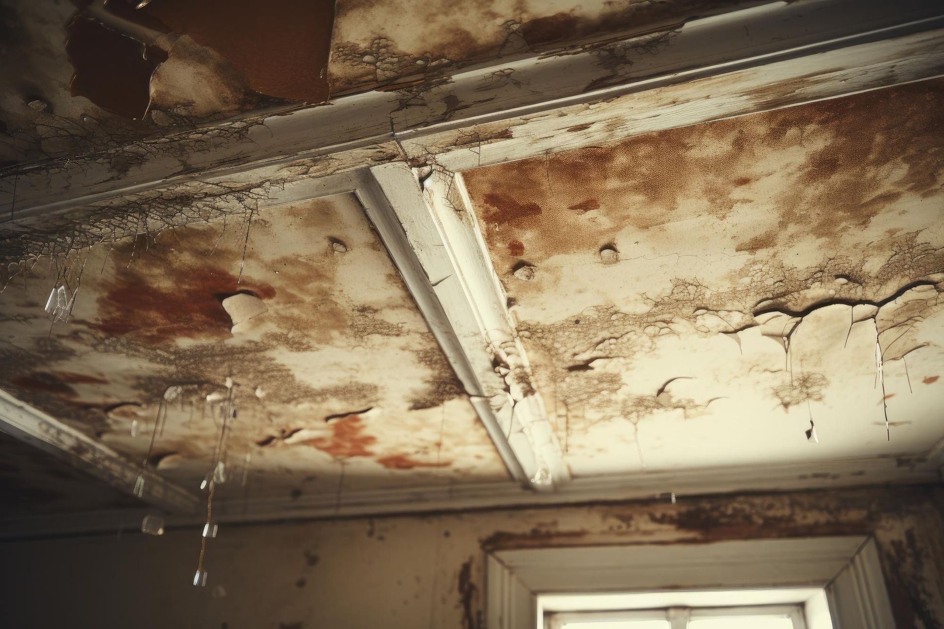 ceiling water damage