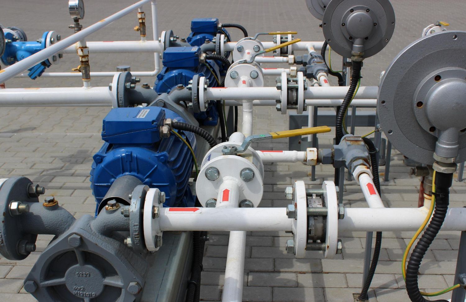 Plumber repairing a pipe