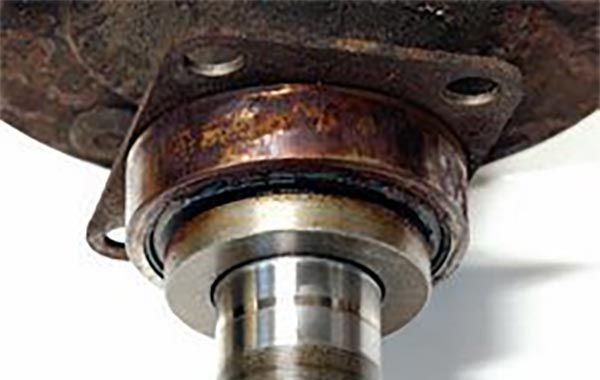 dismantle rear brakes 6