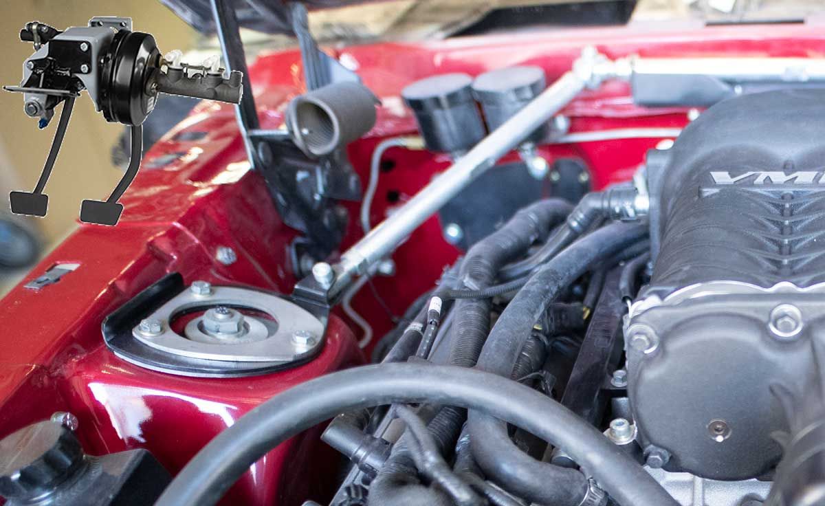 coyote under dash brake booster