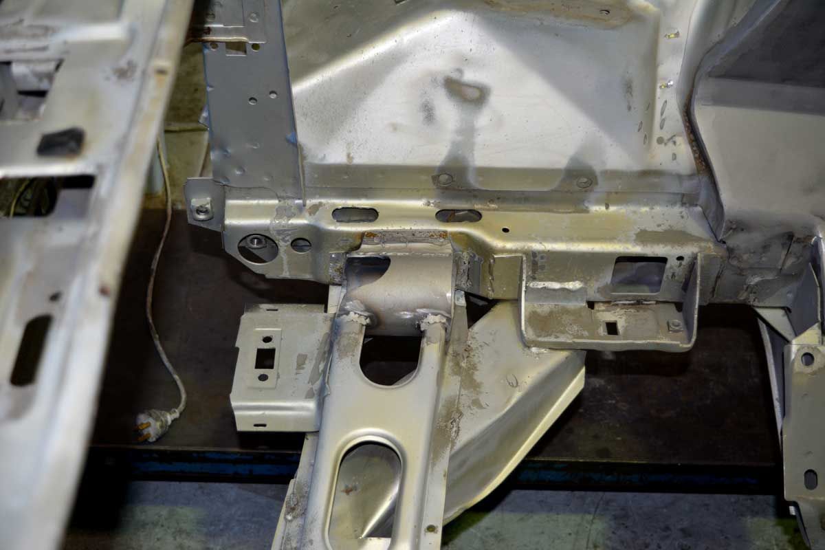 lower radiator support modification