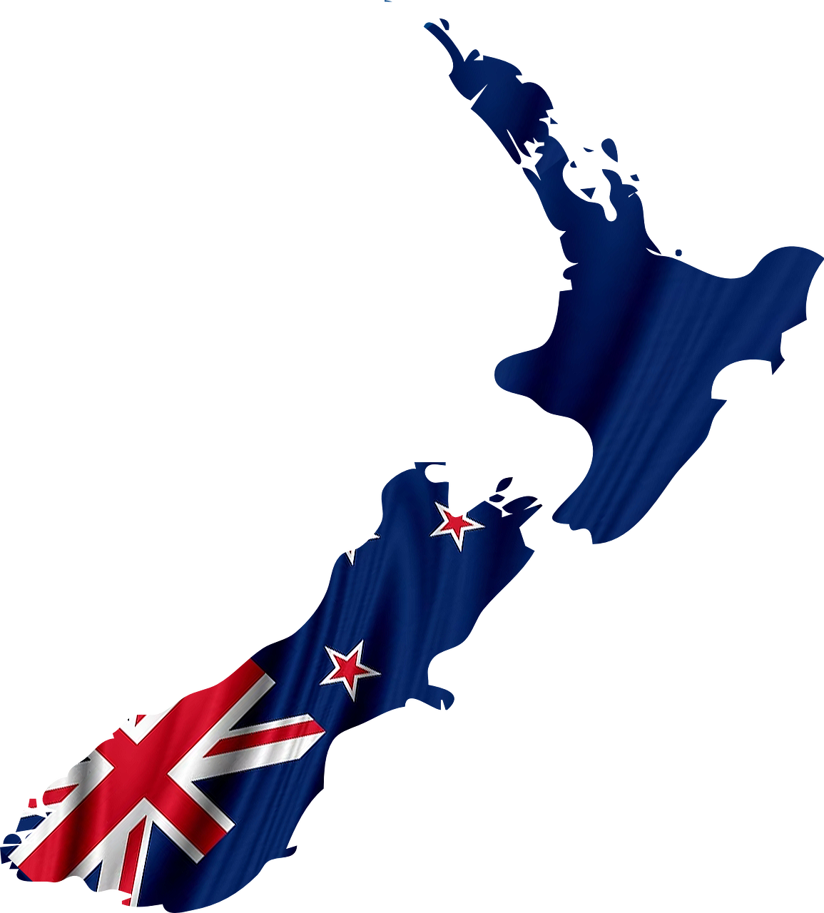 New Zealand map