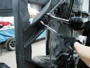 strut rod replacement step 1