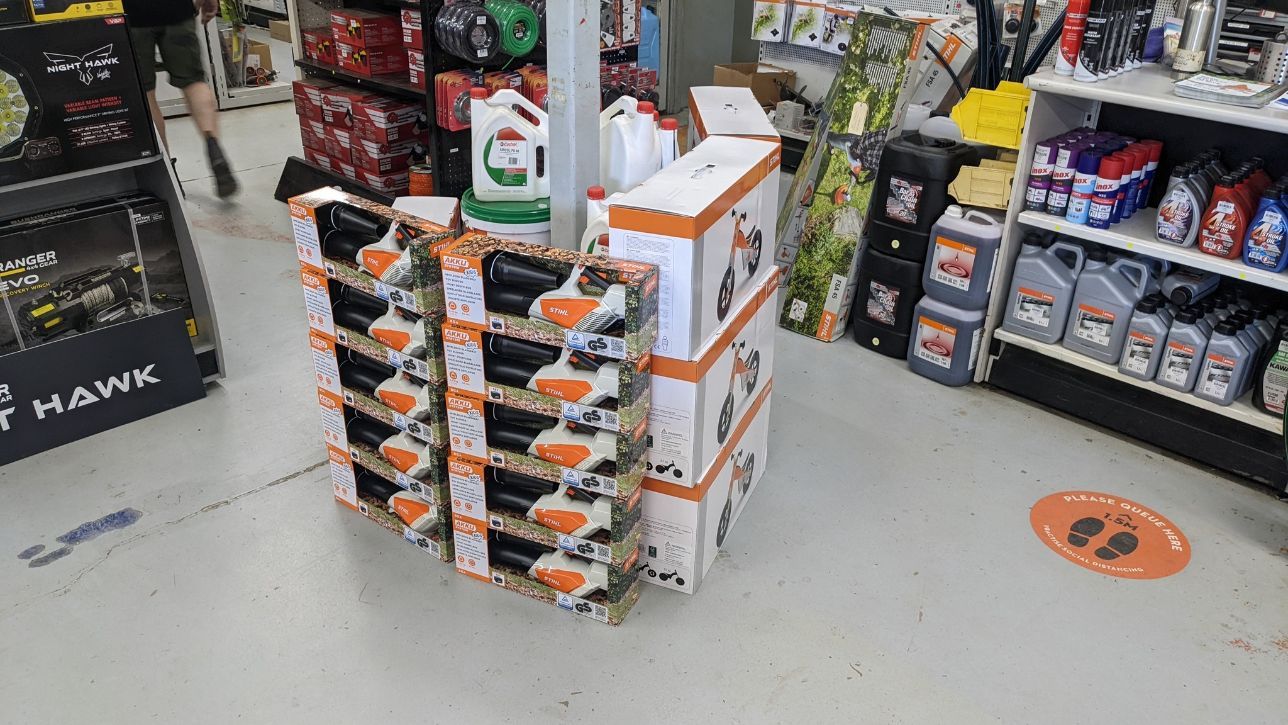 Stihl Air Blower & Kids Balance Bike — FarmCare in Murwillumbah, NSW