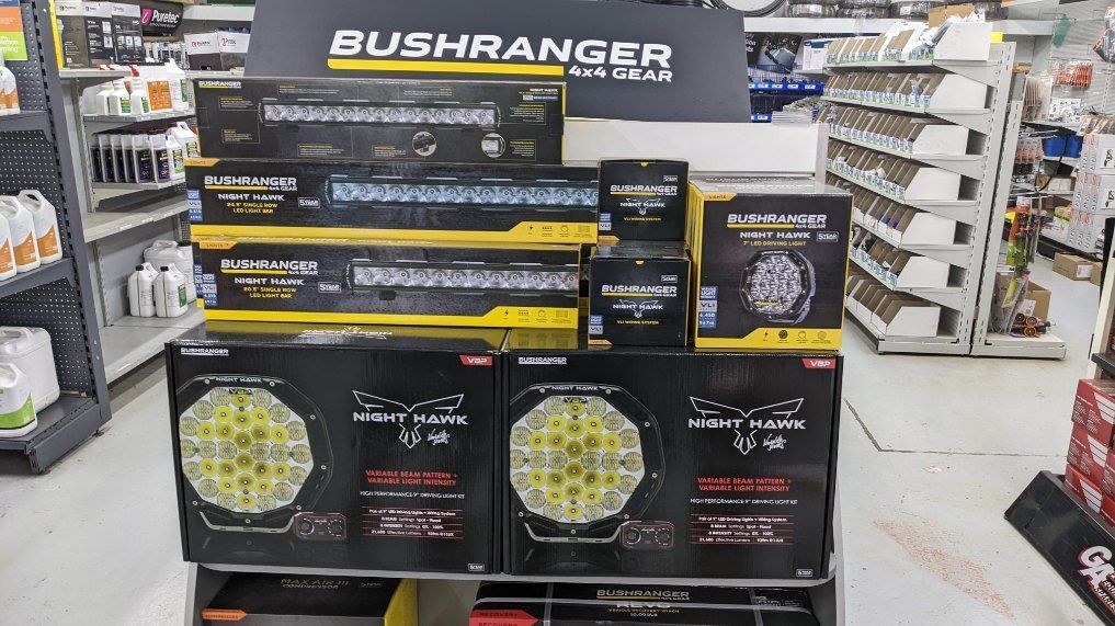 A Display of Bushranger Products in a Store — FarmCare in Mullumbimby, NSW
