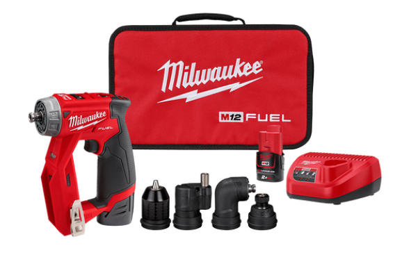 A Milwaukee Cordless Drill is Sitting Next to a Milwaukee Case — FarmCare in Mullumbimby, NSW