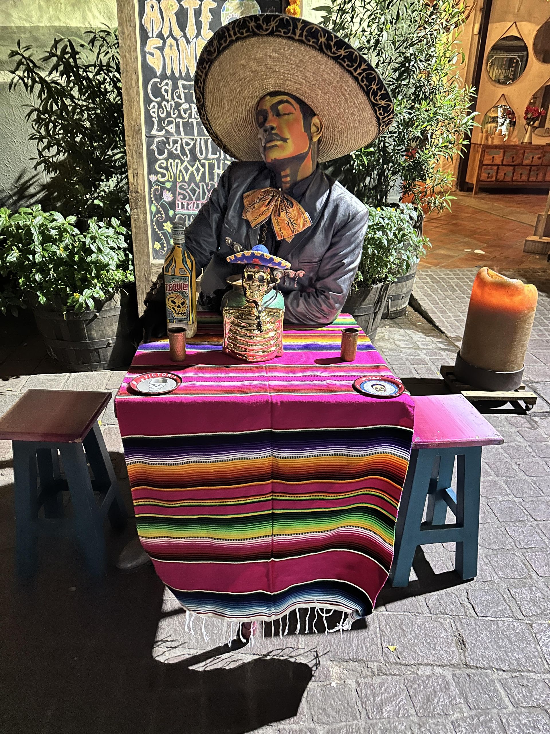 azulejos tequila at dia de los muertos