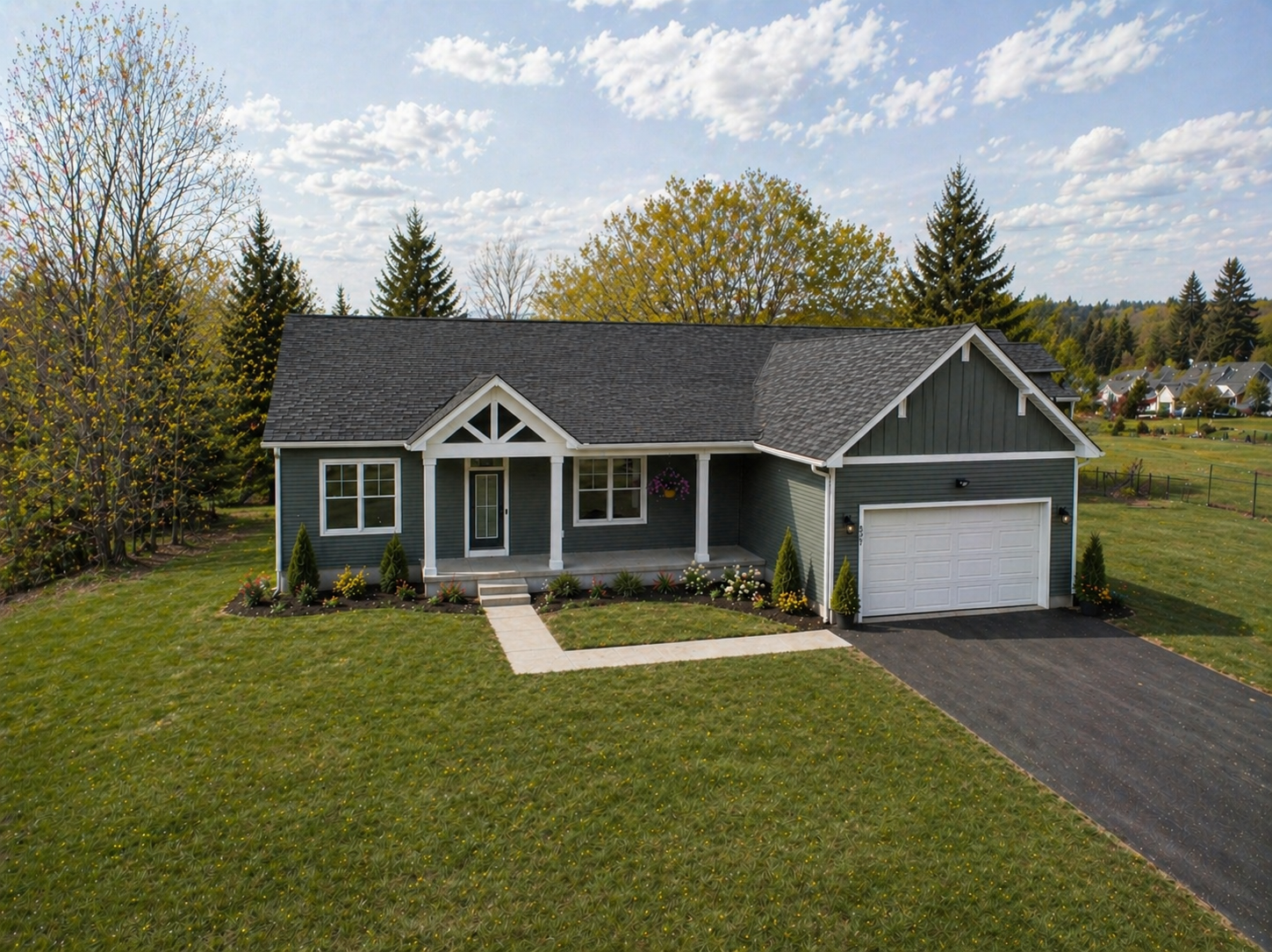 Clayton Front Elevation | Cornerstone Homes | Clay, NY
