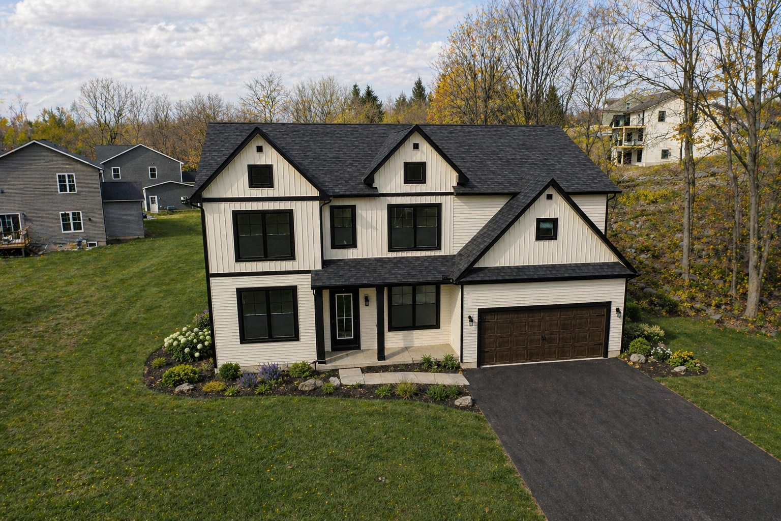 Preston Front Elevation | Cornerstone Homes | Clay, NY